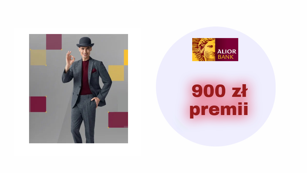 600 zł za otwarcie konta w Alior Banku