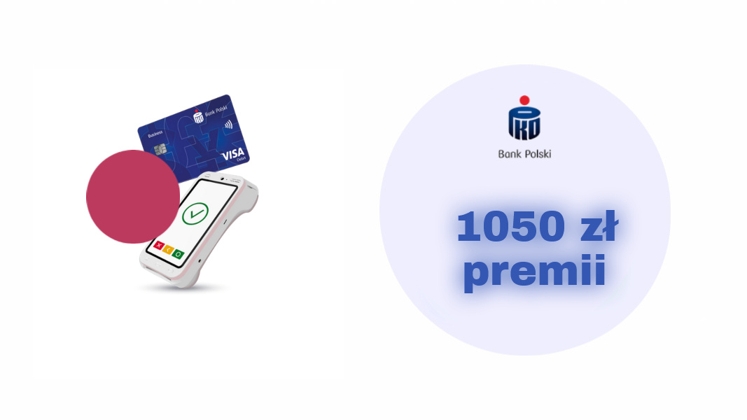 750 zł premii za konto firmowe w PKO BP