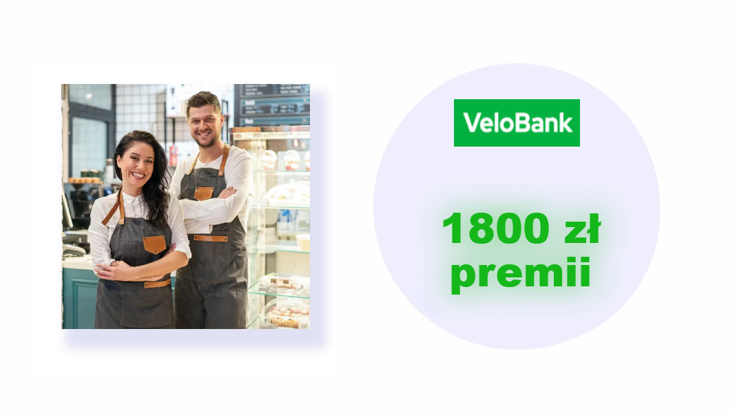 VeloKonto Firma - promocja z premią - edycja 1/2025