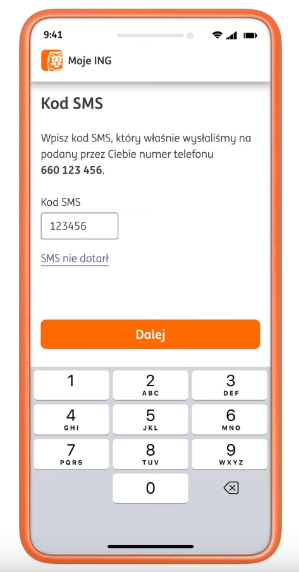 Wpisz kod potwierdzający Twój nr telefonu Wpisz kod potwierdzający Twój nr telefonu