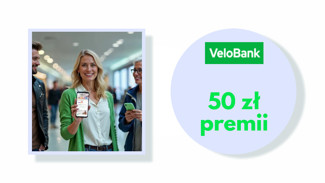 VeloKorzyści - edycja 5 (50 zł premii w VeloBanku)