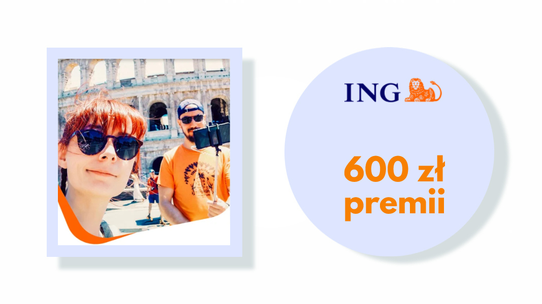 Mobilni zyskują - 600 zł premii od ING Bank Śląski