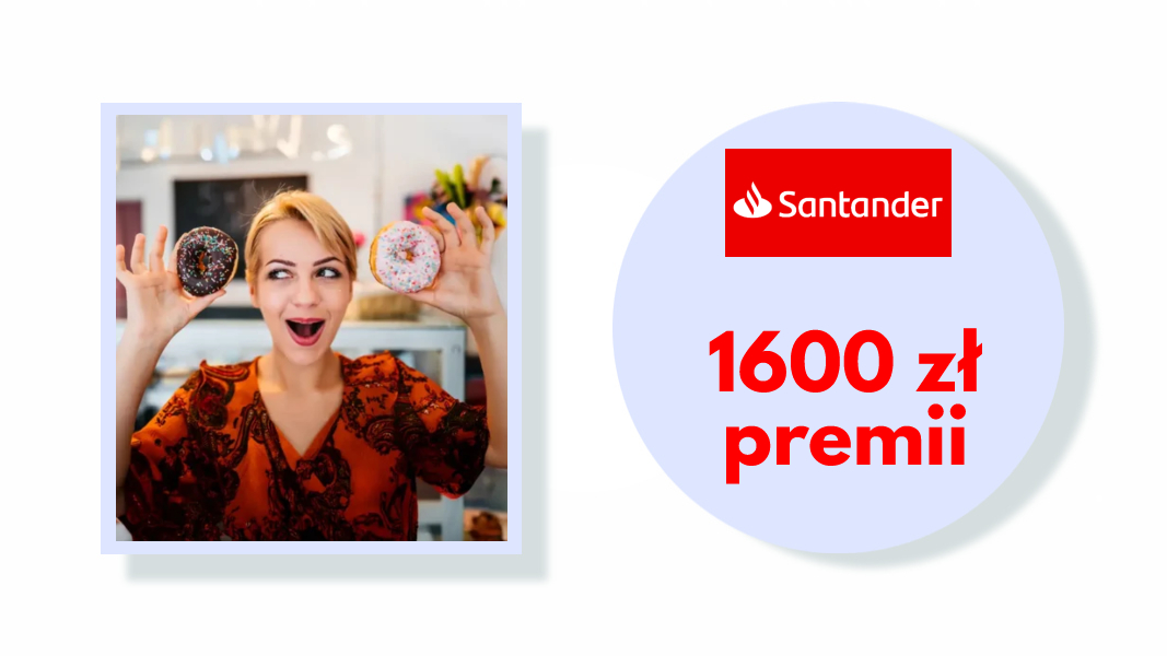 Do 1200 zł zwrotu za zakupy - promocja Santander Bank