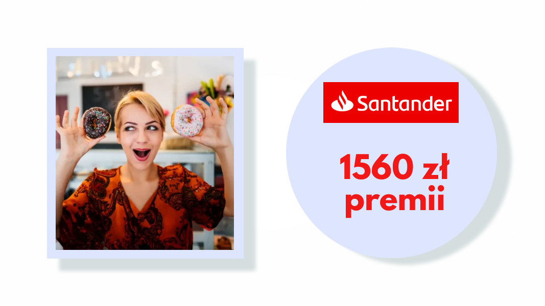 Do 960 zł za regularne korzystanie - promocja Santander Banku