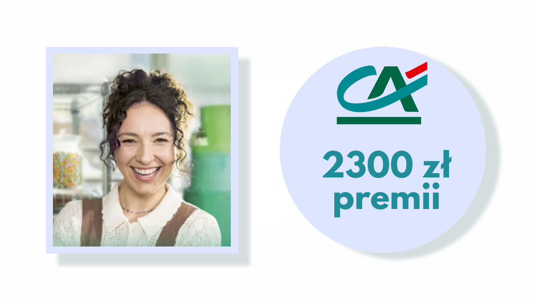 Otwórz Konto Biznes pełne korzyści - promocja Credit Agricole