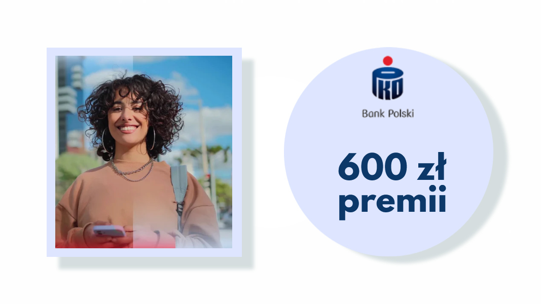 Płacę i mam - 600 zł bonusu w promocji PKO BP